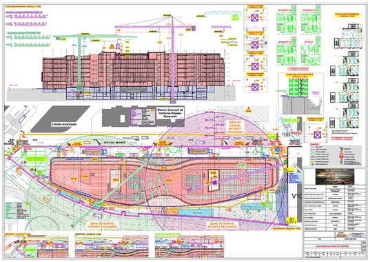 plan installation de chantier PIC